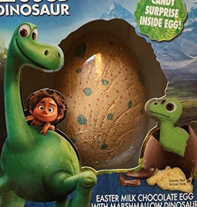 Disney The Good Dinosaur Eater Milk Chocolate Egg with Marshmallow ...