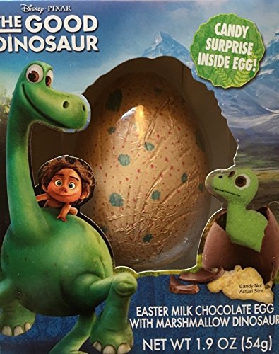 Disney The Good Dinosaur Eater Milk Chocolate Egg with Marshmallow Dinosaur Inside ~ 1.9 oz