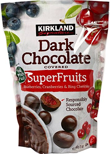 Kirkland Signature Dark Chocolate Super Fruits 32 Ounce Bag