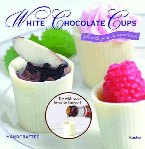 32pc White Chocolate Dessert Cups Certified Kosher-dairy