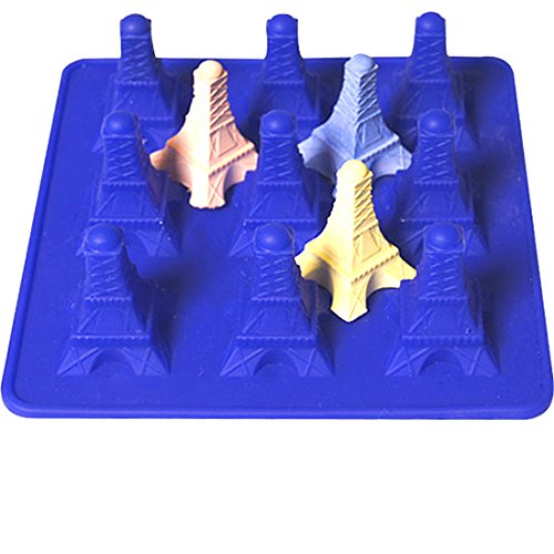 Effel Tower 3D Silicone Molds Chocolate Candy Making