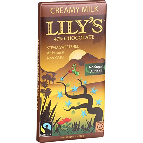 Lilys Sweets BPC1025149 Lilys Sweets Creamy Milk Chocolate, 40 Percent – 3 OZ