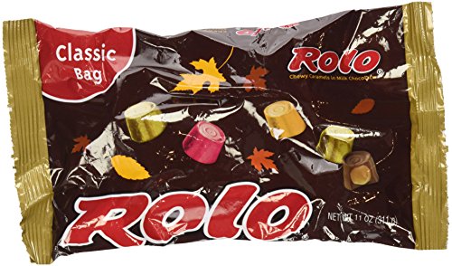 Rolo Fall Harvest Chewy Caramels in Milk Chocolate, 11-Ounce Bag